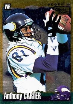 Anthony Carter Minnesota Vikings 1994 Score NFL Gold Zone #239